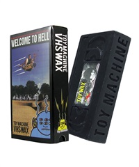 スケートボード ワックス TOYMACHINE トイマシーン WAX VHS #02 K932-BK KK J5(BLK-ONESIZE)