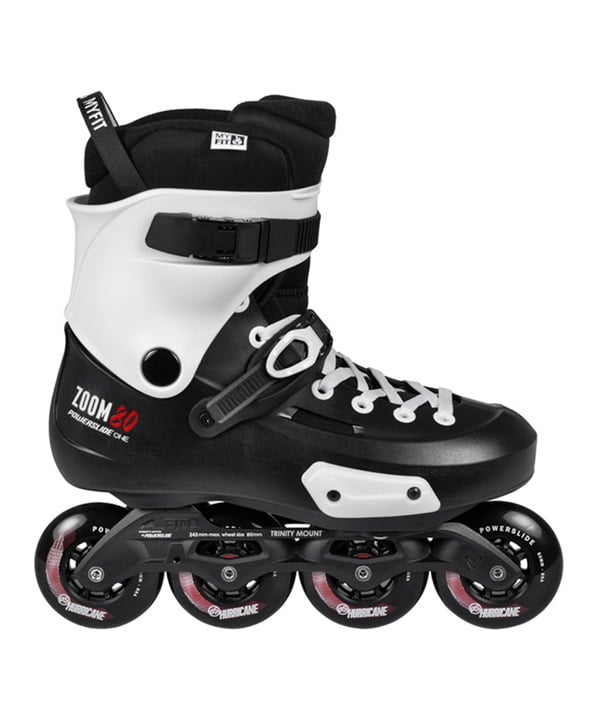 インラインスケート POWERSLIDE パワースライド Urban skate Zoom Pro Black 80 PS880237