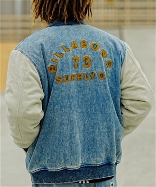 BILLABONG/ビラボン DENIM STADIUM JACKET アウター デニム スタジアム ジャケット BD012-766