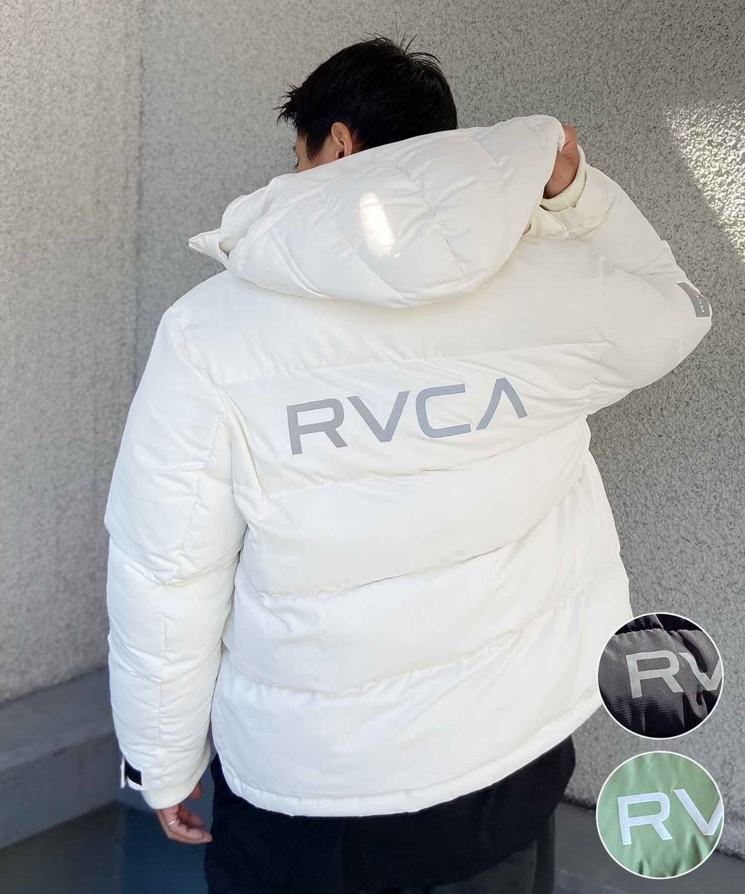 RVCA/ルーカ RVCA メンズ 中綿ジャケット 2WAY リフレクターロゴ BD042-782(BLK-S)