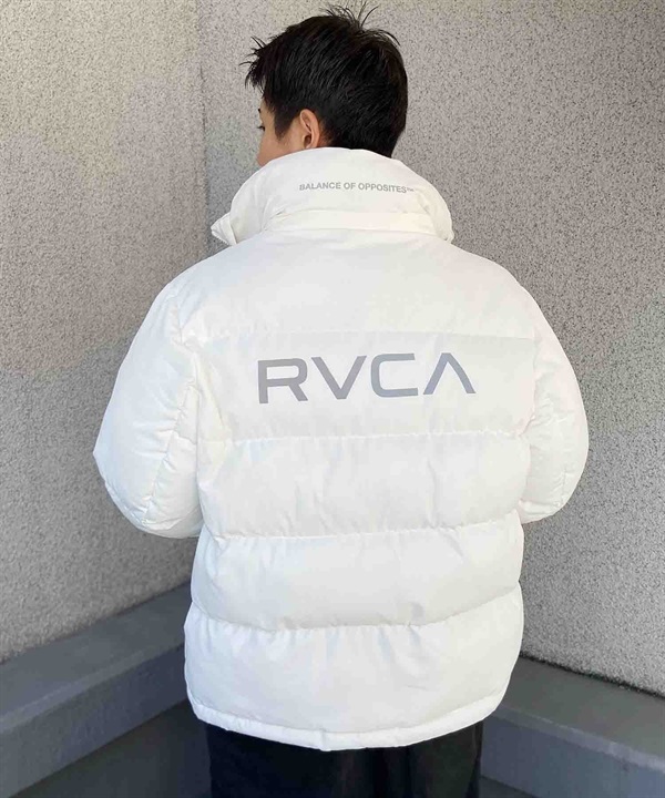 RVCA/ルーカ RVCA メンズ 中綿ジャケット 2WAY リフレクターロゴ BD042-782