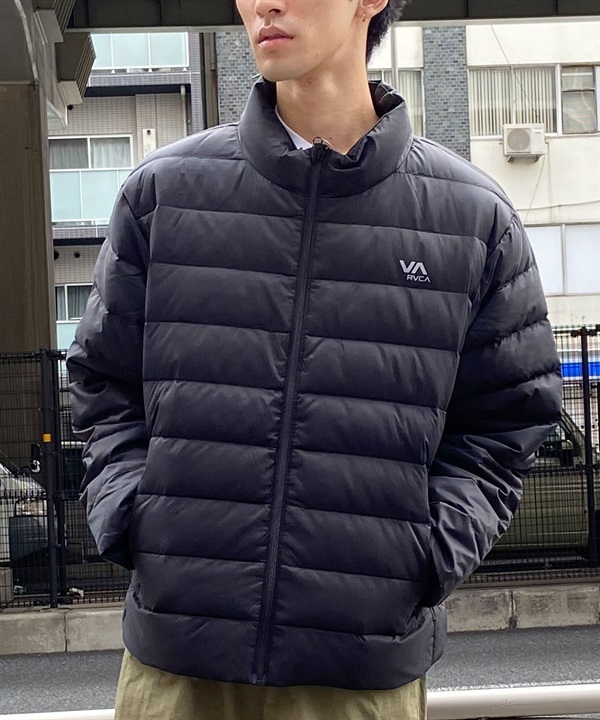 RVCA/ルーカ BREEZY PUFFER JACKET メンズ ダウン パフジャケット BD042-784