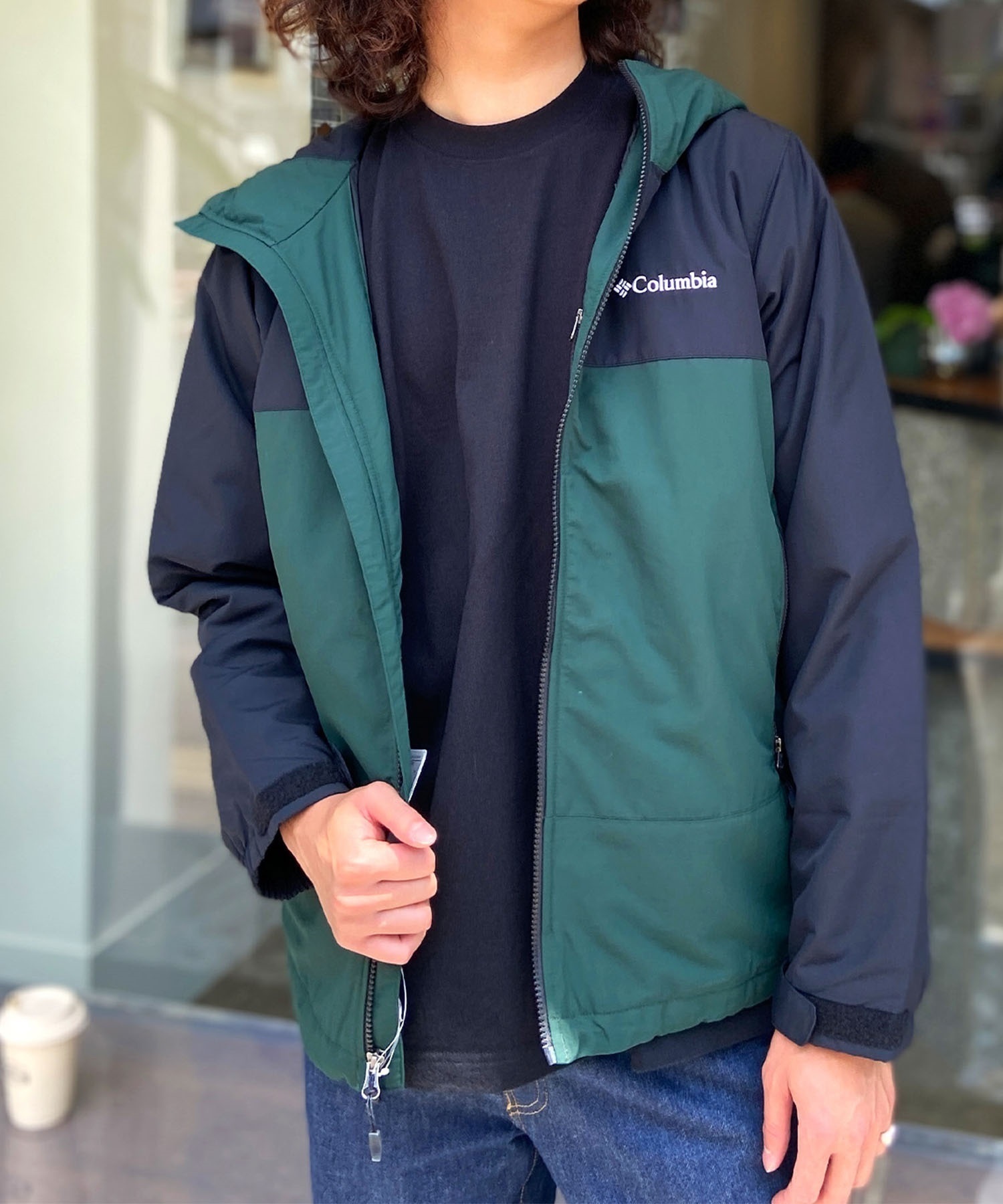 Columbia/コロンビア LABYRINTH CANYON II JACKET メンズ 中綿ジャケット 撥水 WE8771(370-M)