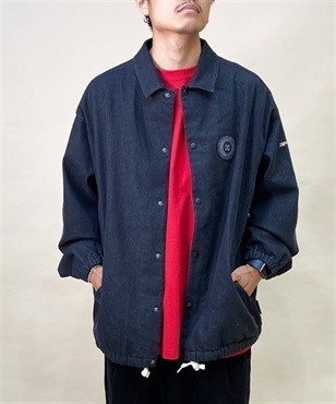 DC/ディーシー 23 COACHES JACKET23 コーチズ ジャケット ビックシルエット セットアップ対応 デニムコーチJKT DJK234066