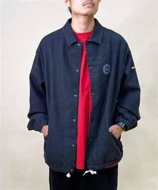 【クーポン対象】DC/ディーシー 23 COACHES JACKET23 コーチズ ジャケット ビックシルエット セットアップ対応 デニムコーチJKT DJK234066