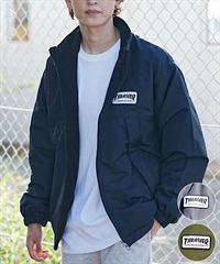 【ムラサキスポーツ別注】THRASHER/スラッシャー メンズ リバーシブルジャケット ナイロン/フリース 23MS-JKT1