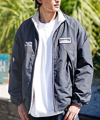 【ムラサキスポーツ別注】THRASHER/スラッシャー メンズ リバーシブルジャケット ナイロン/フリース 23MS-JKT1