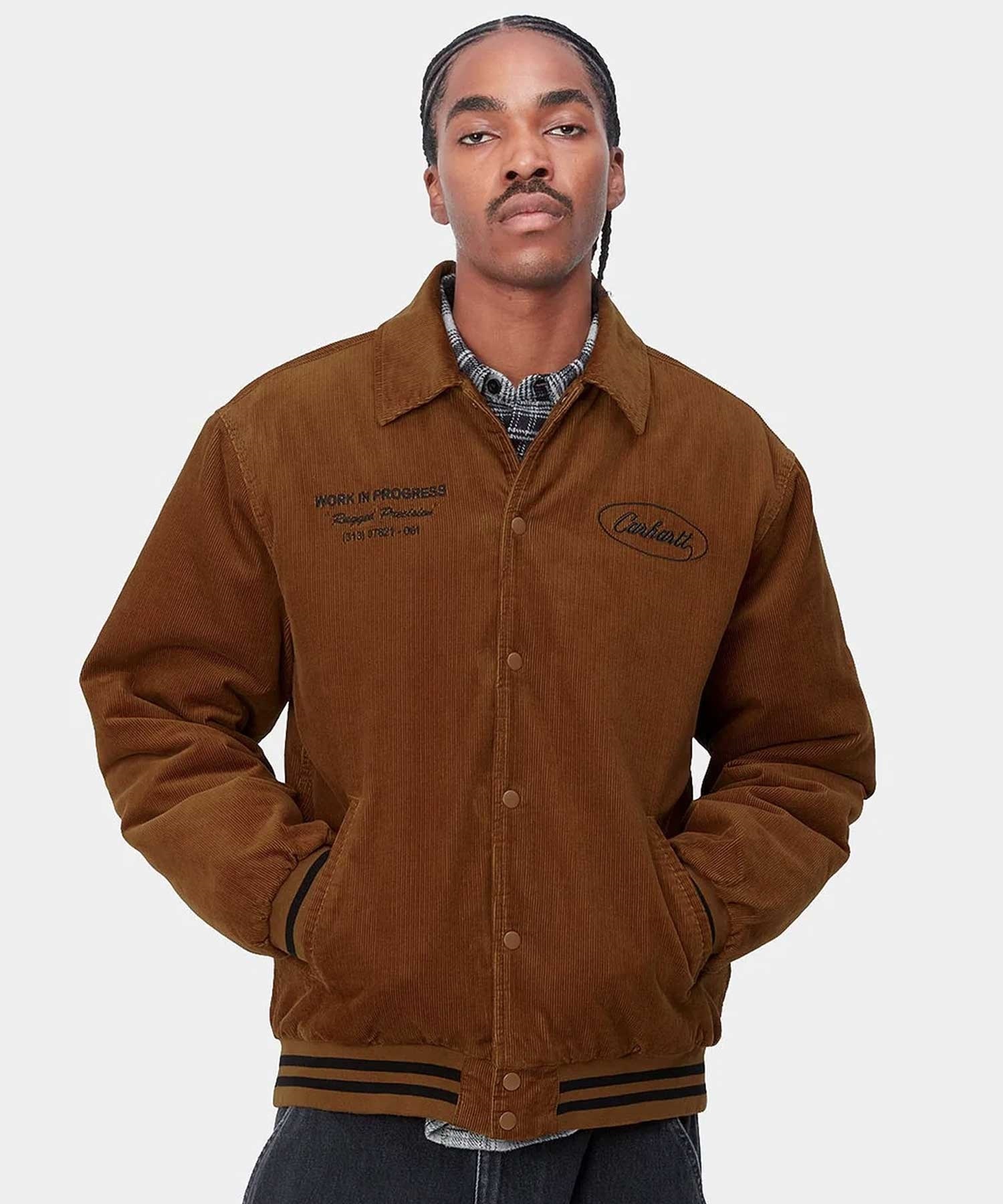 Carhartt WIP/カーハートダブリューアイピー RUGGED LETTERMANJACKET