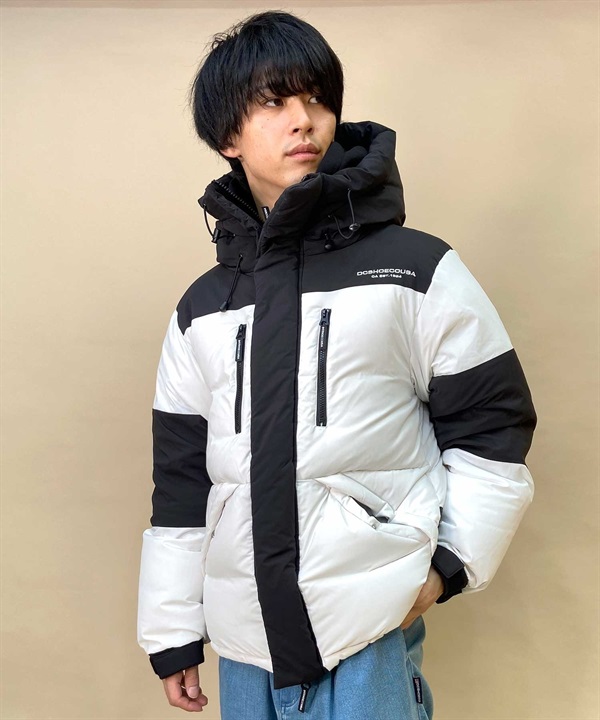 DC/ディーシー 23 DOWN GLACIER JACKET23 メンズ ダウン グレーシャー ジャケット 撥水 ワンポイント ダウンJKT DJK234051