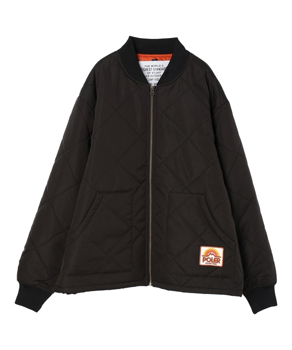 【マトメガイ対象】POLER ポーラー NY/NWDIAMOND QUILTED JKT 233MCV0016 メンズ ジャケット