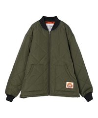 【マトメガイ対象】POLER ポーラー NY/NWDIAMOND QUILTED JKT 233MCV0016 メンズ ジャケット(OLIVE-M)