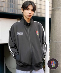 【ムラサキスポーツ限定】TOY MACHINE/トイマシーン DESTROY JERSEY TRACK JACKET トラックジャケット ビックシルエット MTMPJK1(BLACK-M)