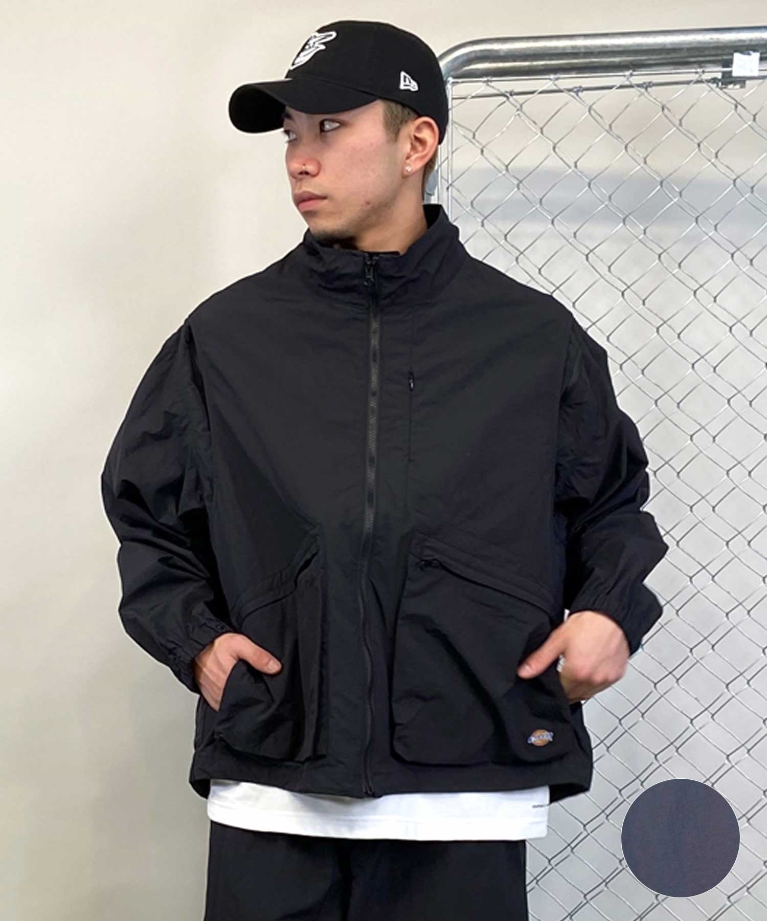 Dickies ディッキーズ 80488700 メンズ トラックジャケット 2WAY ベスト ルーズ シルエット(80BK-M)