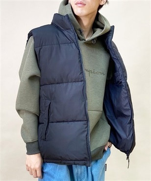 DC/ディーシー 23 PADDED VEST23 パデッド ベスト オーバーサイズ ワンポイント 撥水 ストレッチ DJK234054