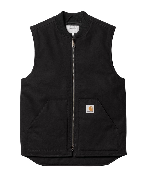 【マトメガイ対象】Carhartt WIP/カーハートダブリューアイピー CLASSIC VEST メンズ ベスト ブラック I015251