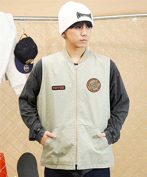 【マトメガイ対象】SANTACRUZ/サンタクルーズ Mfg Dot Work Vest ムラサキスポーツ限定 502241201