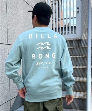 BILLABONG/ビラボン トレーナー クルーネック プルオーバー スウェット ロゴ 裏毛 BD012-008