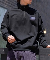 THRASHER/スラッシャー ハーフジップスウェット ビッグ