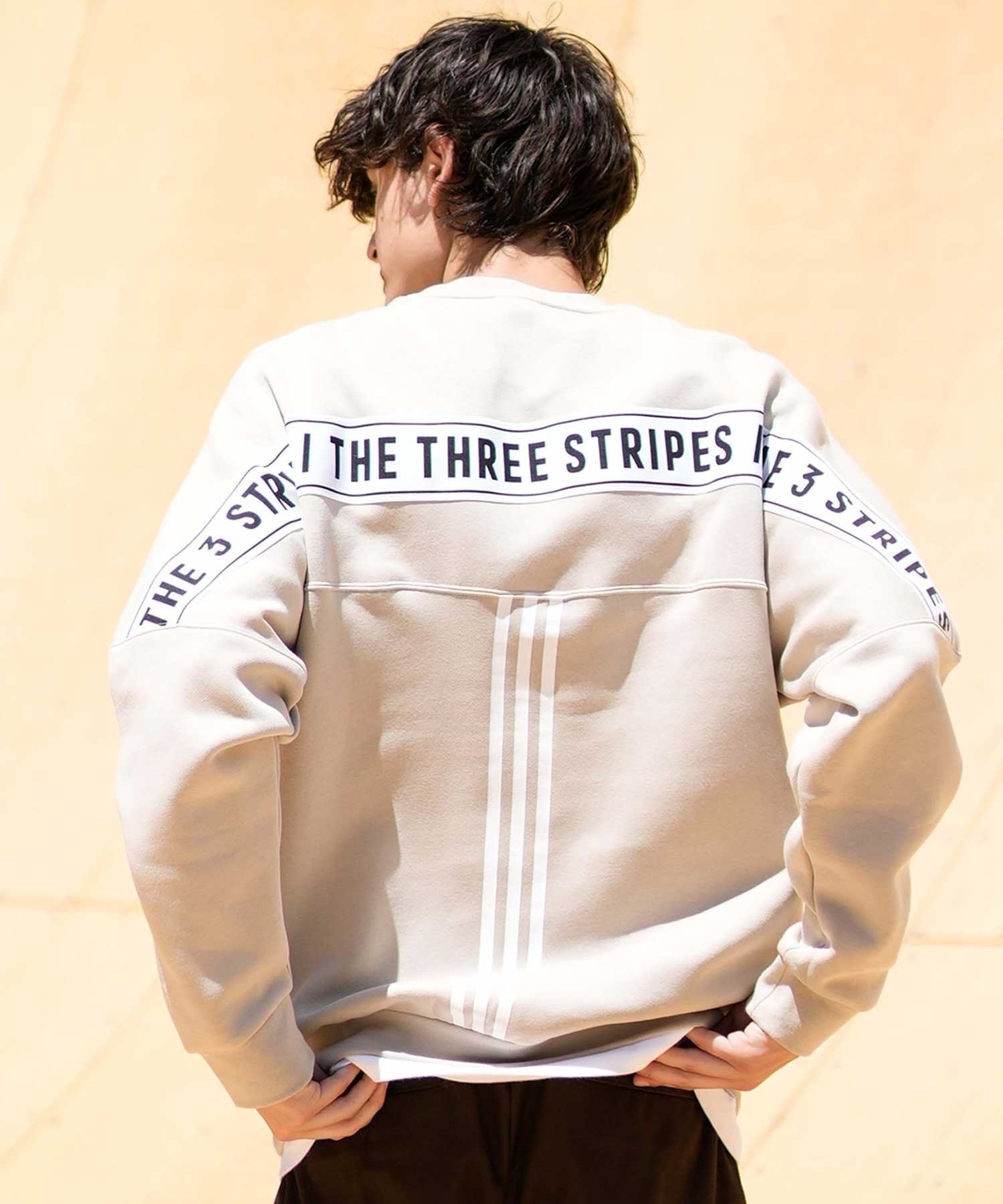 adidas/アディダス メンズ レディース トレーナー 裏起毛 クルー 