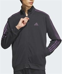 adidas/アディダス メンズ トラックジャケット ジップアップ ワンポイント ダブルニット BXF58