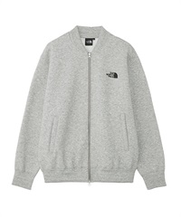 THE NORTH FACE/ザ・ノース・フェイス Bomber Sweat ジップアップ スウェット ワンポイント 刺繍 NT62336(Z-S)