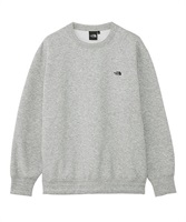 THE NORTH FACE/ザ・ノース・フェイス Small Logo Heather Sweat Crew メンズ トレーナー スウェット ミックスグレー NT62337 Z