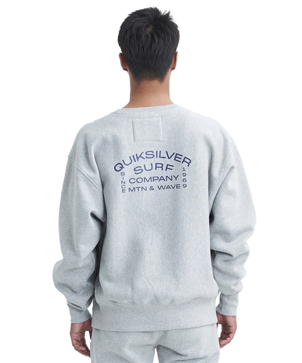 QUIKSILVER/クイックシルバー SURF LOCK UP CREW SWEAT スウェット プルオーバー メンズ トレーナー 裏起毛 QPO234063