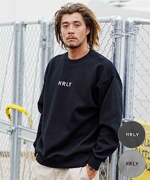 Hurley/ハーレー M OVRSZ EMB HRLY SWEAT CREW メンズ トレーナー