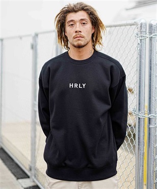 Hurley/ハーレー M OVRSZ EMB HRLY SWEAT CREW メンズ トレーナー スウェット クルー オーバーサイズ エンブロイダリー MFL2312014