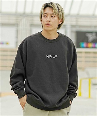 Hurley/ハーレー M OVRSZ EMB HRLY SWEAT CREW メンズ トレーナー スウェット クルー オーバーサイズ エンブロイダリー MFL2312014