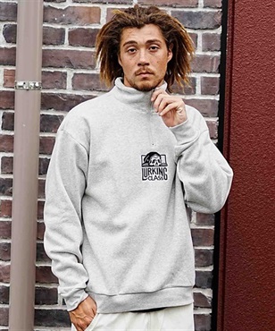 【マトメガイ対象】LURKING CLASS/ラーキングクラス スウェット ZIP/HCOPRO HALF ZIP ST23FUM03