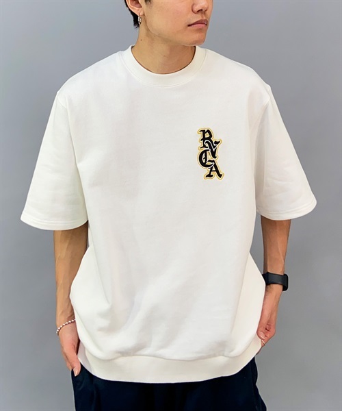 RVCA ルーカ BD041-001 メンズ 半袖 トレーナー バックプリント KK1 C6 
