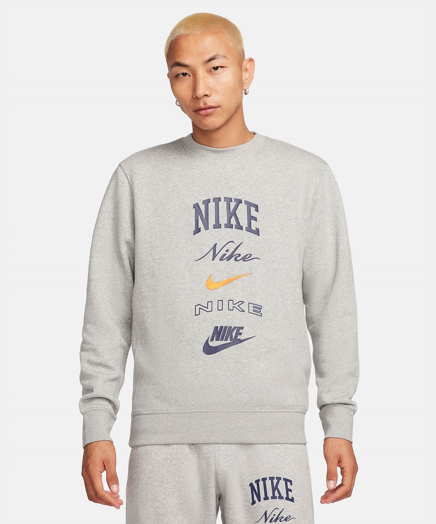 NIKE ナイキ クラブ フリース メンズ トレーナー FN2611-063(063-S)