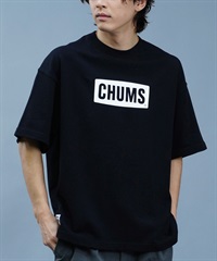 CHUMS チャムス メンズ トレーナー 半袖 クルーネック スウェット ロゴ プリント オーバーサイズ 裏毛 CH00-1446