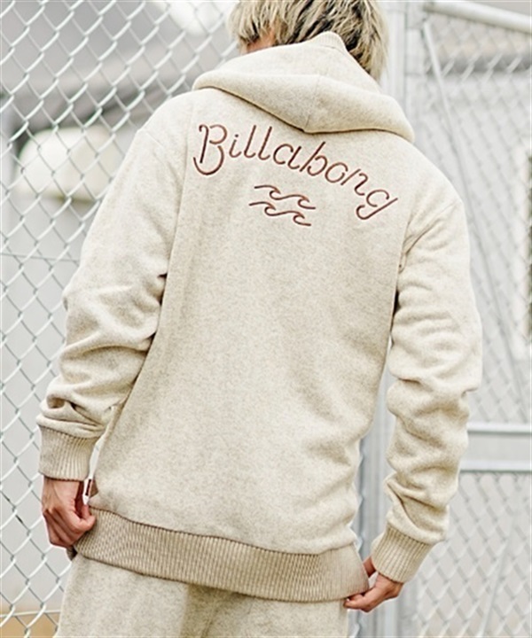 BILLABONG/ビラボン KNIT FLEECE ニット フリース ジップアップ パーカー 裏起毛 セットアップ対応 BD012-024