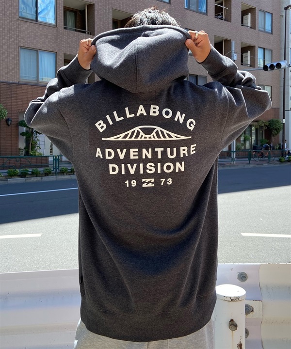 BILLABONG/ビラボン メンズ パーカー プルオーバー スウェット 撥水 裏起毛 ムラサキスポーツ別注 オンラインストア限定 BD012-032