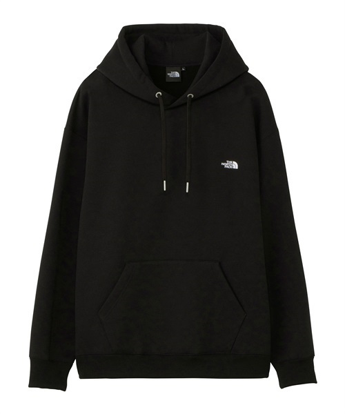 THE NORTH FACE/ザ・ノース・フェイス Small Logo Heather Sweat Hoodie メンズ パーカー プルオーバー ブラック NT62342 K(K-S)