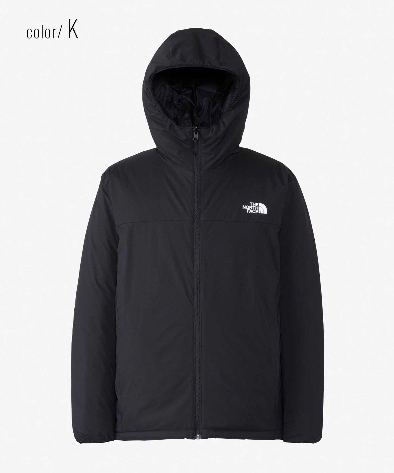 THE NORTH FACE/ザ・ノース・フェイス リバーシブルエニータイムインサレーテッドフーディ メンズ 中綿ジャケット アウター ブラック NY82380 K(K-S)