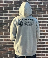 VOLCOM ボルコム A4102098 メンズ バックプリント プルオーバー パーカー 裏起毛 オーバーサイズ