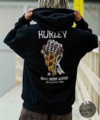 Hurley/ハーレー メンズ パーカーオーバーサイズ プルオーバー 裏起毛 MFF2312017(BLK-M)
