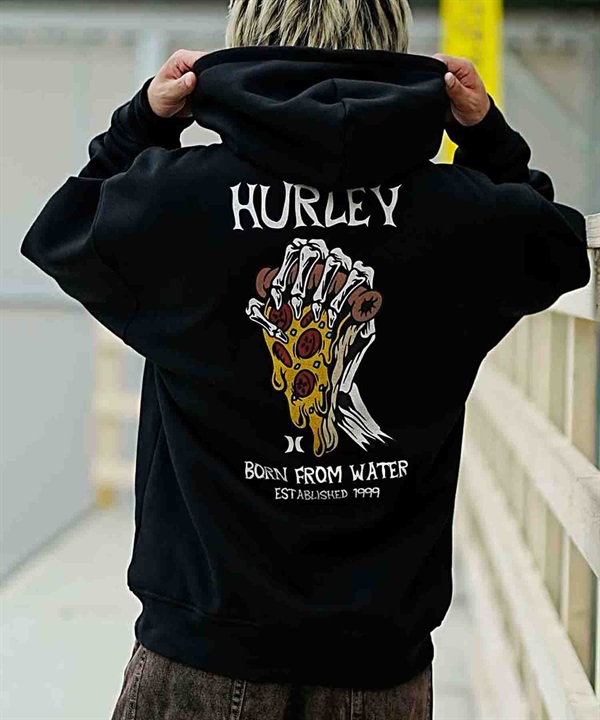 Hurley/ハーレー メンズ パーカーオーバーサイズ プルオーバー 裏起毛 MFF2312017