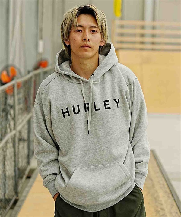 Hurley/ハーレー メンズ パーカー オーバーサイズ プルオーバー 裏起毛 MFF2312018