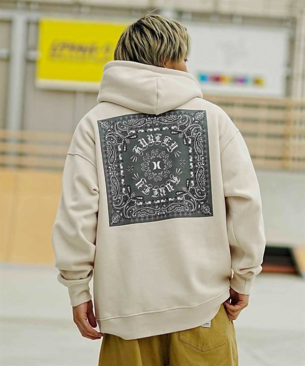 Hurley/ハーレー M OVRSZ BANDANA SWEAT HOODIE メンズ プルオーバー パーカー オーバーサイズ MFF2312030