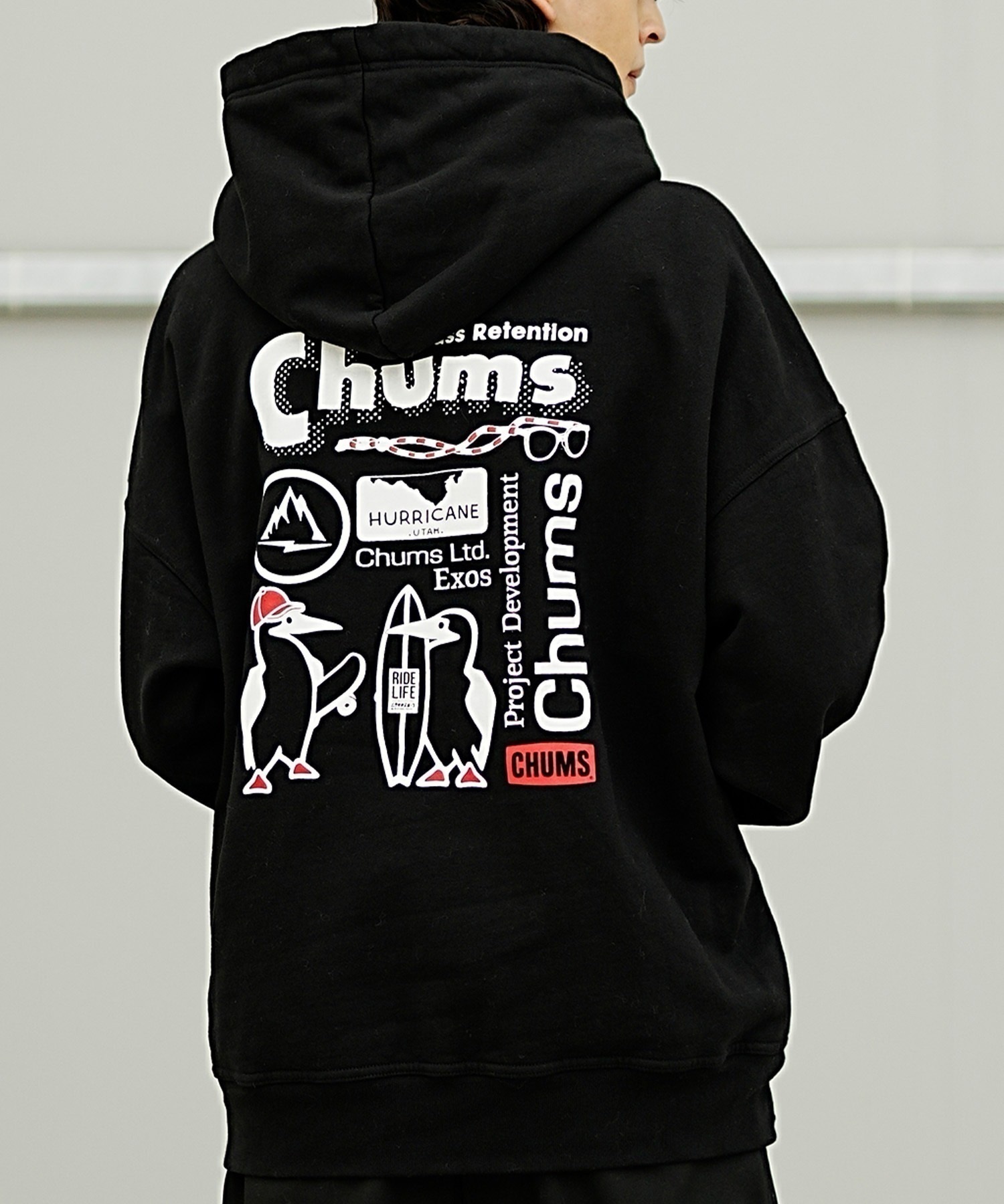 CHUMS/チャムス メンズ パーカー プルオーバー フーディー スウェット ...