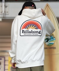 BILLABONG/ビラボン メンズ パーカー プルオーバー スウェット ダンボール素材 バックプリント オーバーサイズ BE011-006(CRM-M)