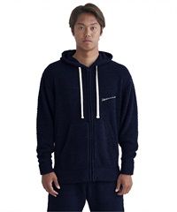 QUIKSILVER クイックシルバー メンズ パーカー ジップアップ モールヤーン ストレスフリー QZP241054(NVY-M)