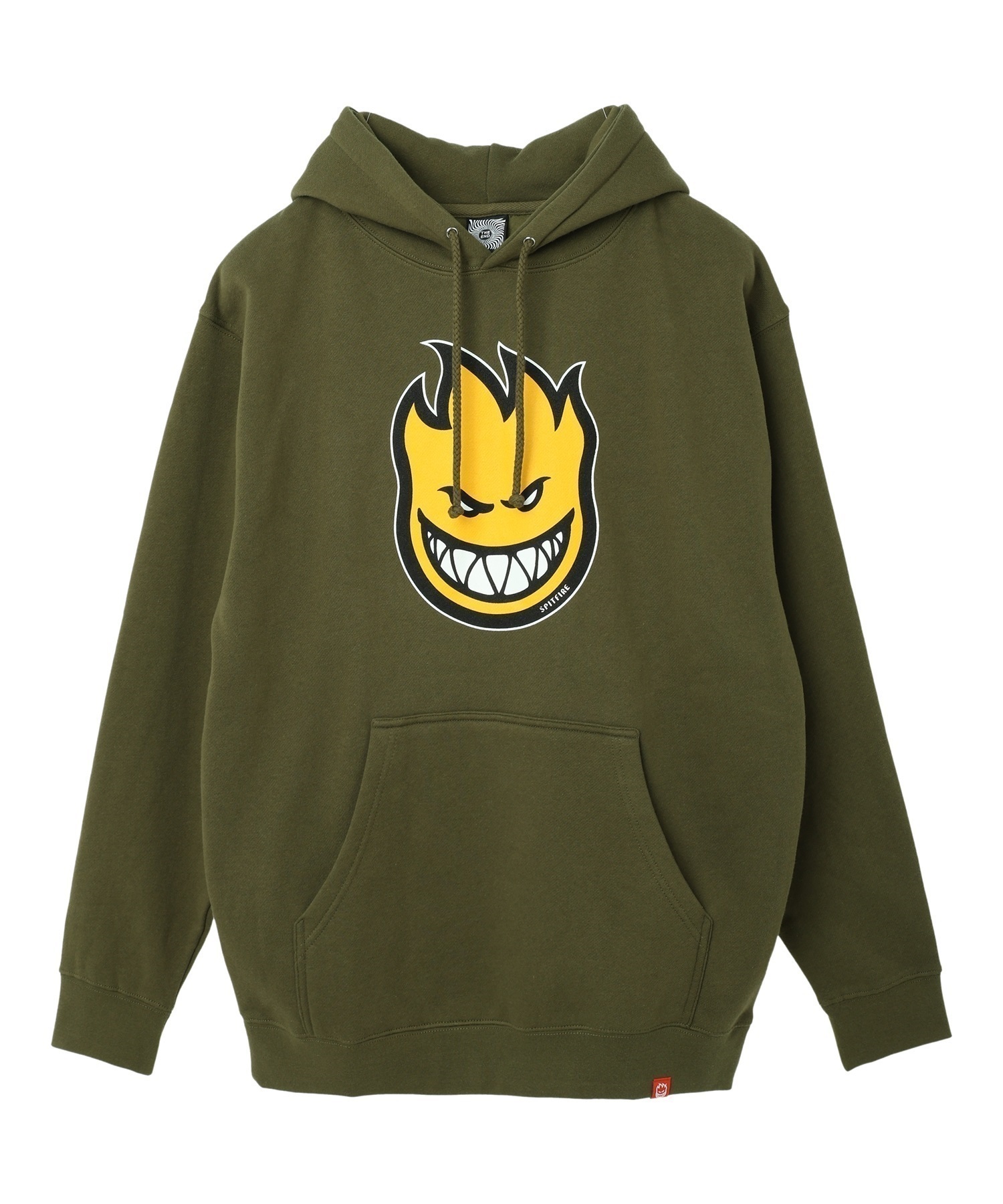 SPITFIRE スピットファイア LOGO BIGHEAD FILL BIGHEAD FILL メンズ パーカー(GR/GD-M)