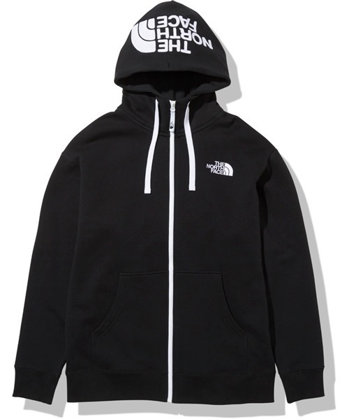 THE NORTH FACE ザ・ノース フェイス Rearview Full Zip Hoodie NT12340 長袖 パーカー ジップアップ(K-S)