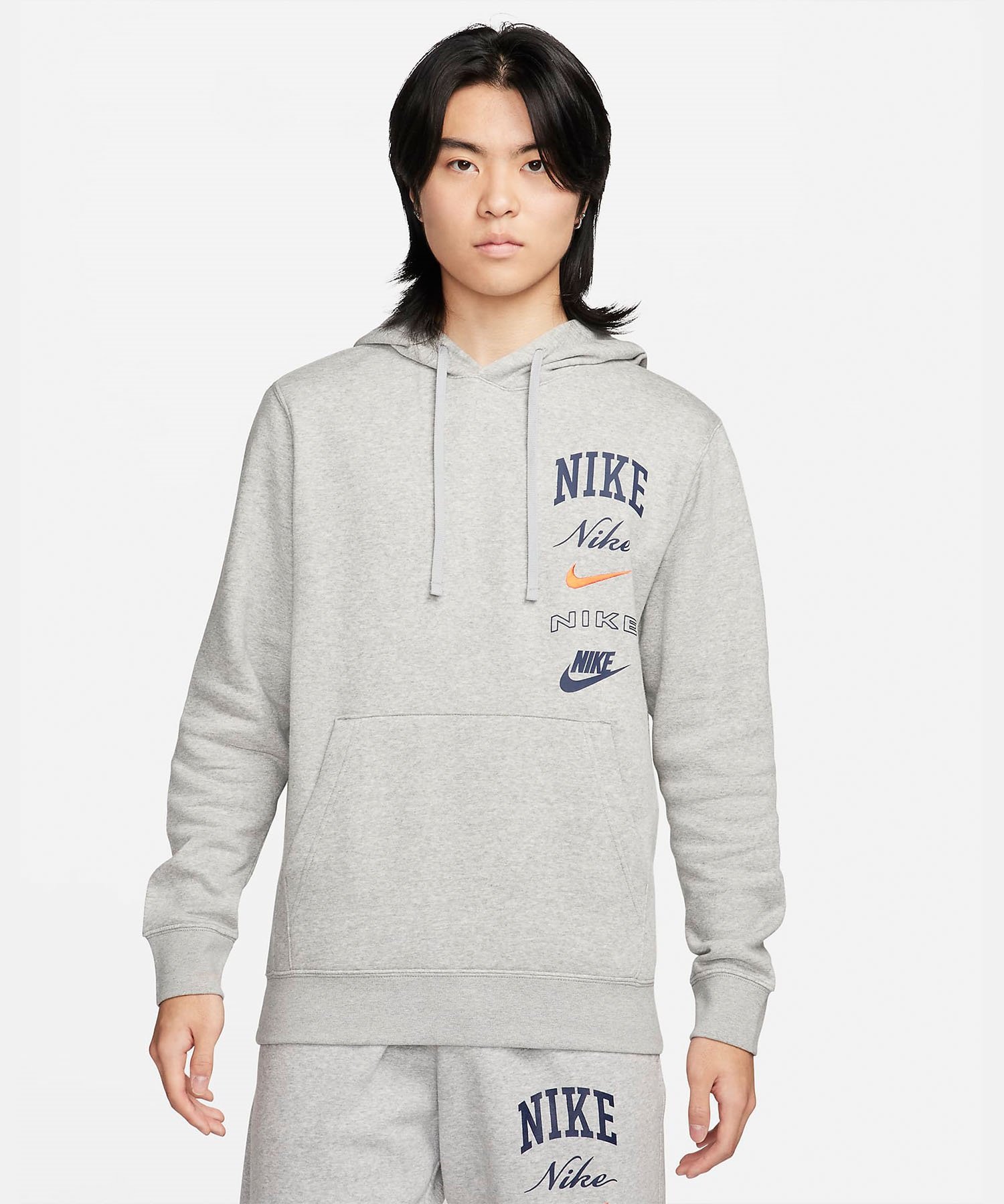 NIKE ナイキ クラブ フリース メンズ パーカー フーディ FN2635-063(063-S)