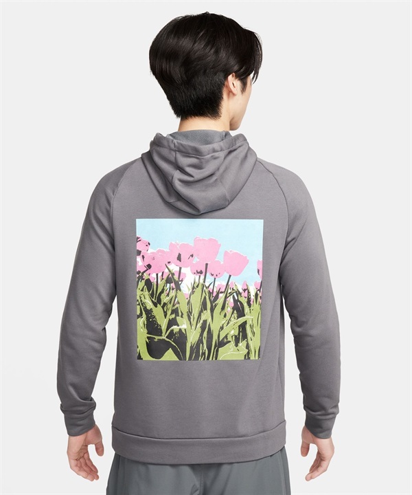 NIKE ナイキ パーカー Dri-FIT フーデッド フィットネスプルオーバー メンズ パーカー バックプリント FN3286-068